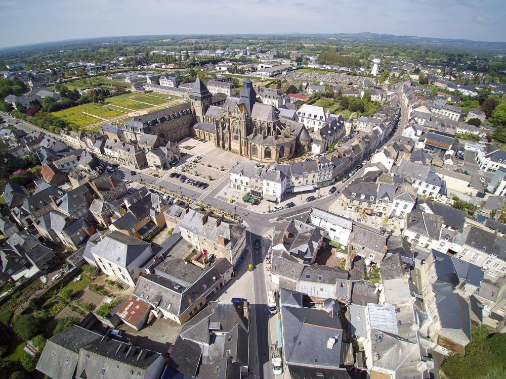 View on the city of evron